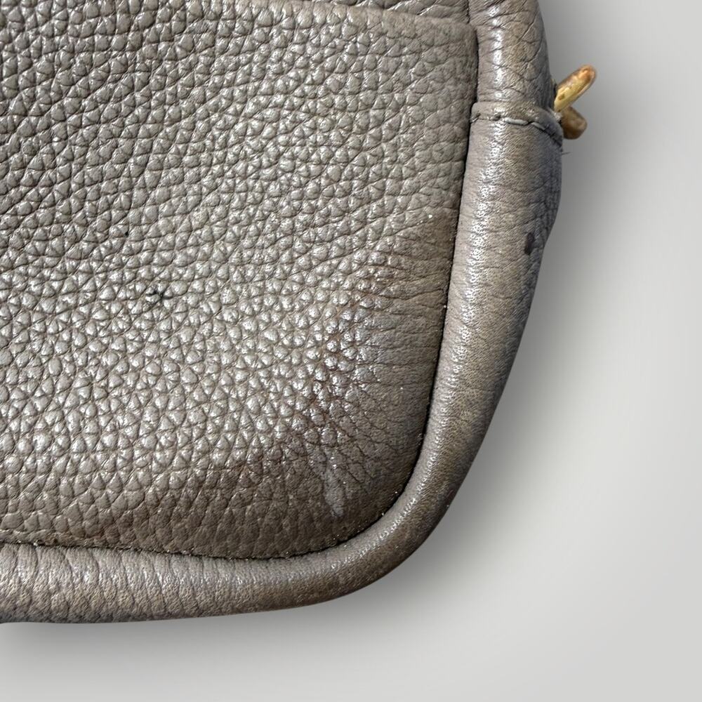 Tory Burch Perry Bombe Mini Camera Bag Pebbled Leather Crossbody Purse - Picture 8 of 15